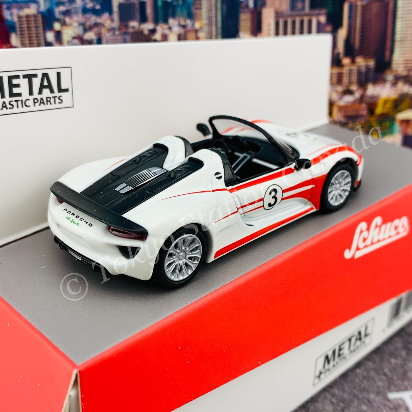 Schuco 1/64 Porsche 918 Spyder No.3 452021200