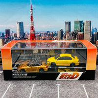 MODELER'S 1/64 Initial D Set Vol.6 Satoshi Omiya Roadster (NB8C) & Kobayakawa Lancer Evolution VII MD64206