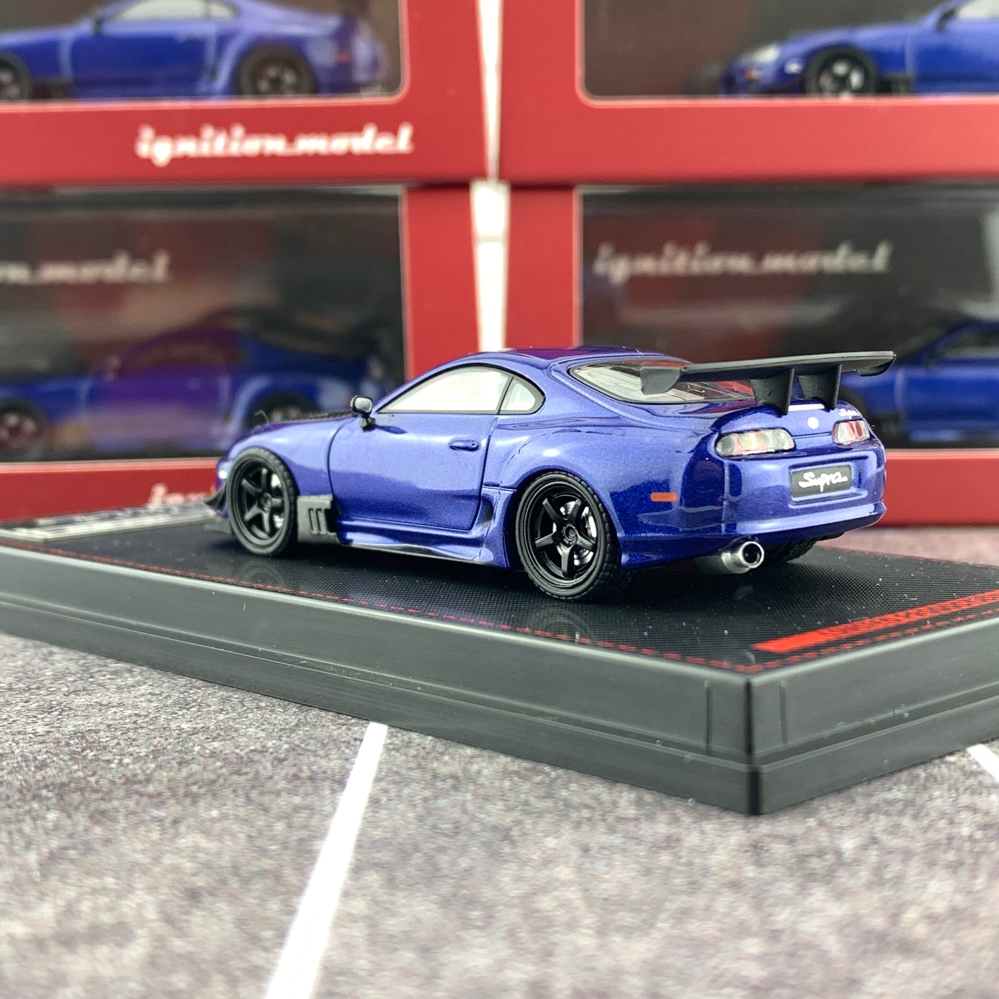 Ignition Model 1/64 Toyota Supra (JZA80) RZ Blue Metallic IG1860