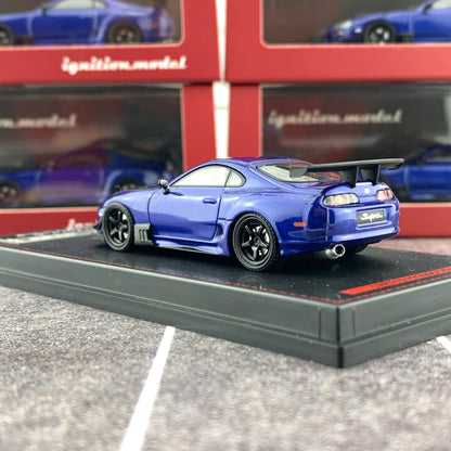 Ignition Model 1/64 Toyota Supra (JZA80) RZ Blue Metallic IG1860