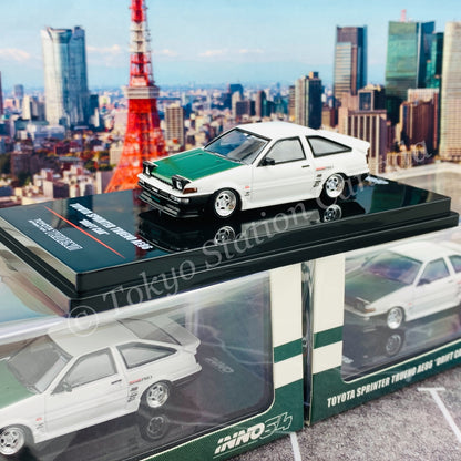 INNO64 1/64 TOYOTA SPRINTER TRUENO AE86 Drift Car IN64-AE86T-DC