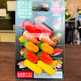 Iwako Japanese Eraser Set - Sushi 10