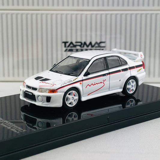 Tarmac Works 1/64 Mitsubishi Lancer Evolution V Tuned by Mine's T64-012-MNE