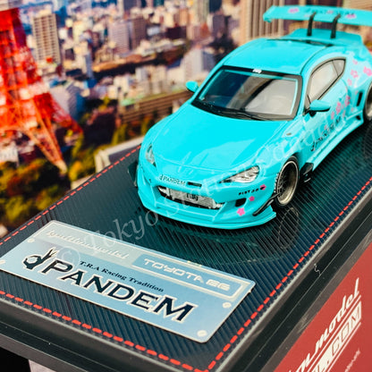 Ignition Model 1/64 PANDEM TOYOTA 86 V3 Light Green IG2407