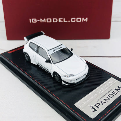 Ignition Model 1/64 Pandem Civic (EG6) White 1415