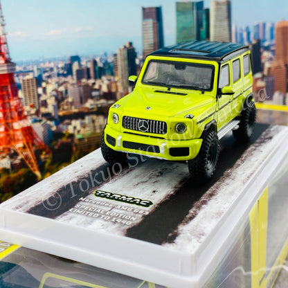 TARMAC WORKS ROAD64  1/64 Mercedes-AMG G63 Electric Beam/Yellow - WebStore Special Edition T64R-040-YE