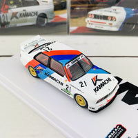 Tarmac Works 1/64 BMW M3 E30 Macau Cup Race 1991 Charles Kwan T64-009-91MCR21