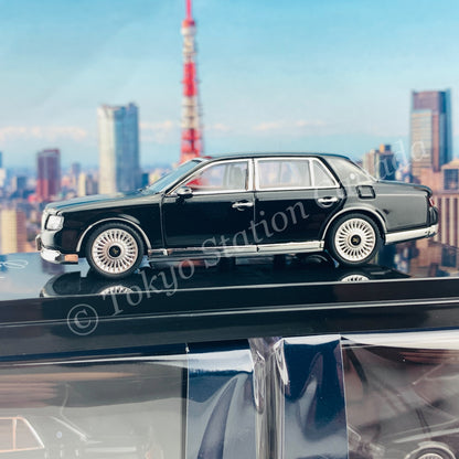 HOBBY JAPAN 1/64 Toyota CENTURY (UWG60 ) ETERNAL BLACK HJ641019BK