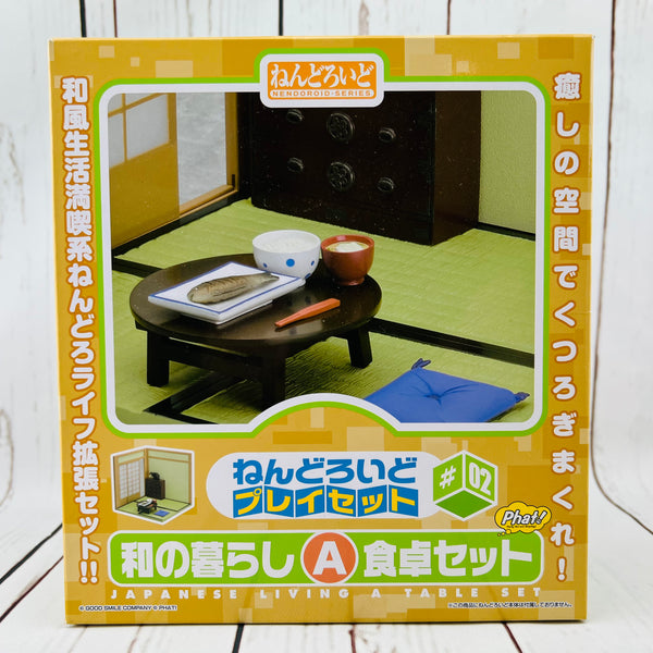 NENDOROID - SERIES #02 JAPANESE LIVING TABLE SET A (4560308575588)