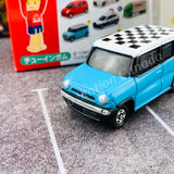 TAKARA TOMY A.R.T.S TOMICA Sign Set #3 - SUZUKI HUSTLER with a road sign stand
