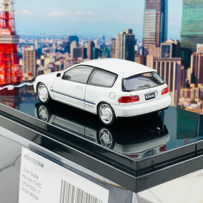 HOBBY JAPAN 1/64 Honda Civic EG6 SIR-II FROST WHITE HJ641017AW