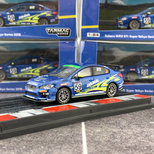 Tarmac Works 1/64 Subaru WRX STi Super Taikyu Series 2018 T64-016-18ST59