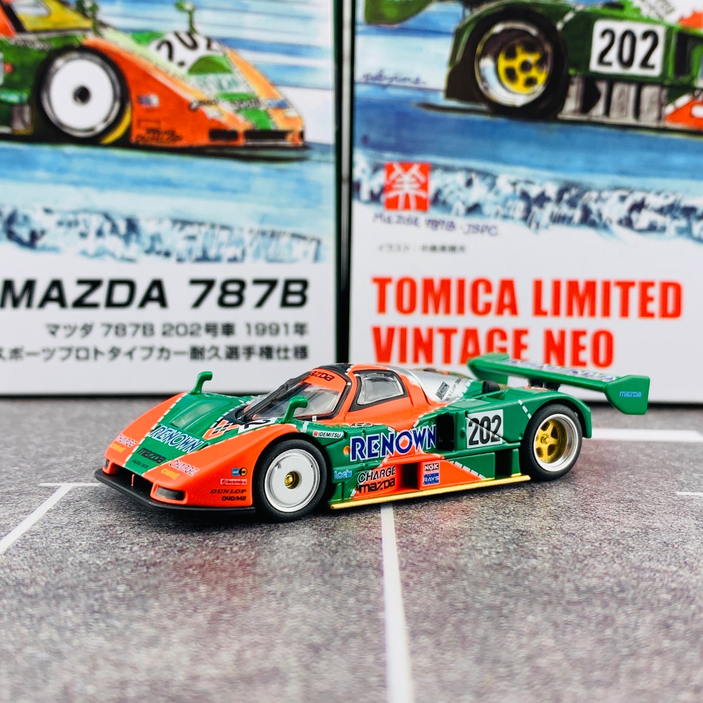 Tomica Limited Vintage Neo 1/64 MAZDA 787B 202