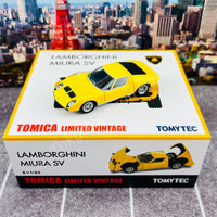 TOMYTEC Tomica Limited Vintage 1/64 LV Lamborghini Miura SV (Yellow)