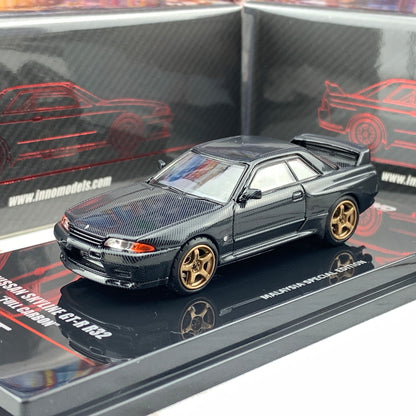 INNO64 1/64 Nissan Skyline GTR R32 Full Carbon Malaysia Special Edition IN64-R32-CBMS