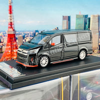 Model 1 1/64 Toyota Hiace 300 Custom version BLACK C33126