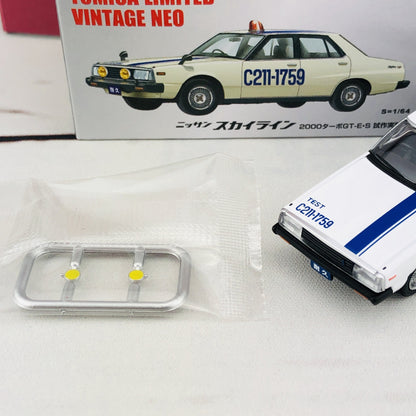 Tomica Limited Vintage 1/64 Nissan Skyline 2000Turbo GT-E.S TEST CAR (1980)