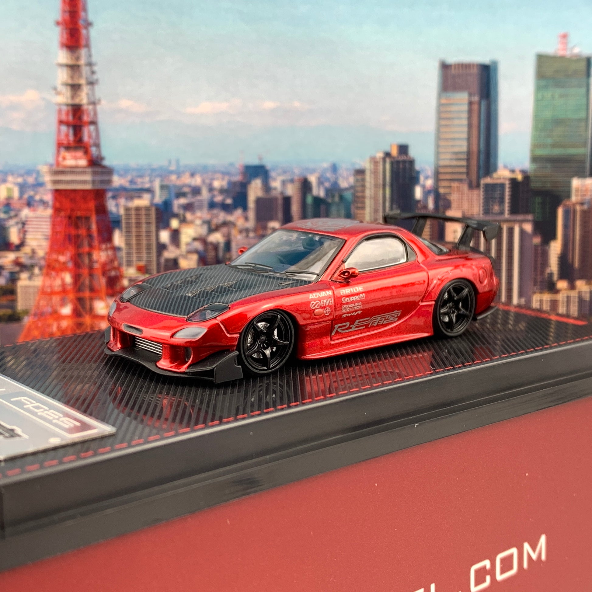 Ignition Model 1/64 Mazda RX7 FD3S RE Amemiya Red Metallic IG2063