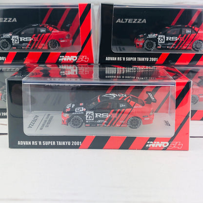 INNO64 1/64 TOYOTA ALTEZZA #25 Advan RS'R - Super Taikyu 2001 IN64-RS200-RSRJP