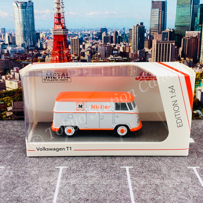 Schuco 1/64 Volkswagen T1 Kasten Muller 452030500
