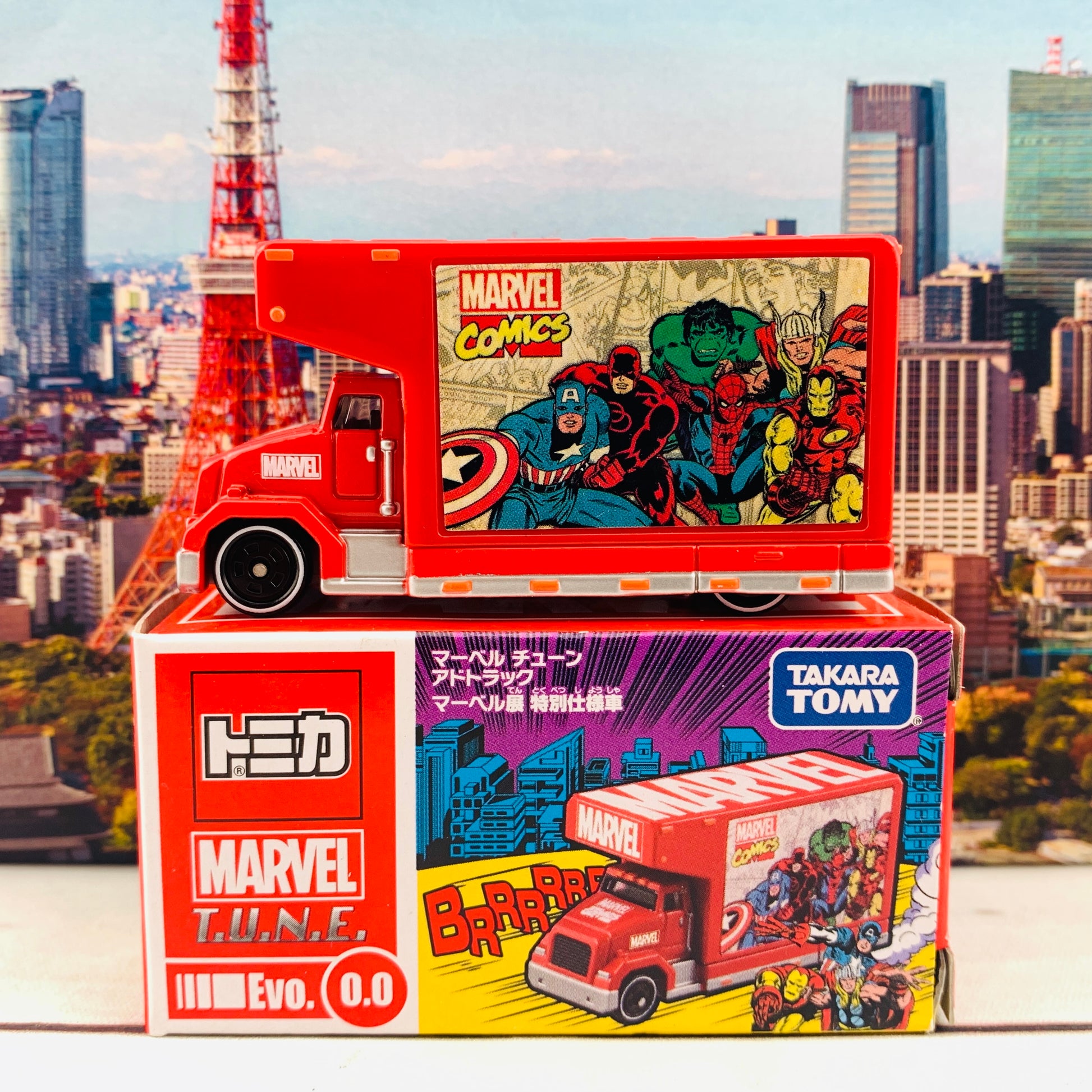 TOMICA MARVEL T.U.N.E. Evo. 0.0 AD Truck