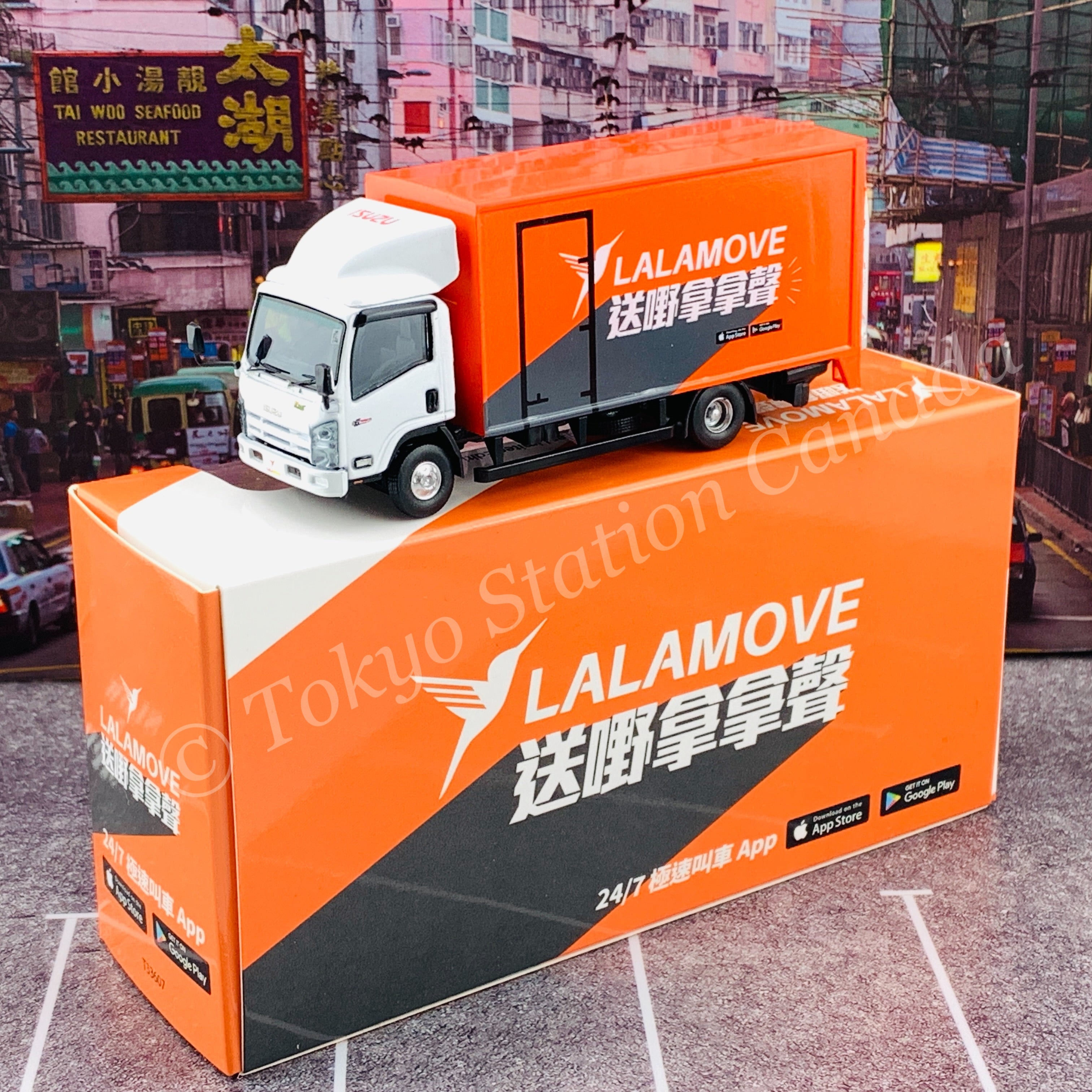 Model 1 1/76 ISUZU N-SERIES LALAMOVE 送嘢拿拿聲 T33607 – Tokyo Station