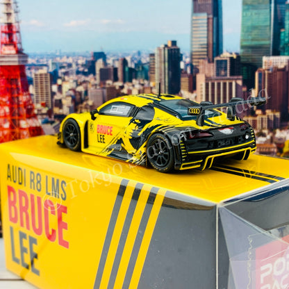 POPRACE 1/64 Audi R8 LMS Bruce Lee 80TH PR64-R8LMS-BL80