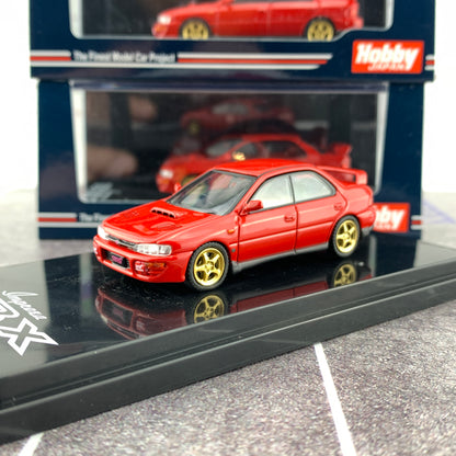 Hobby Japan 1/64 Subaru Impreza WRX GC8 STi Verion II Active Red HJ641013SR