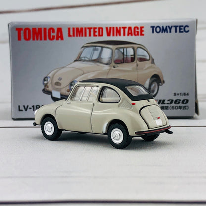 Tomica Limited Vintage 1/64 Subaru 360 Convertible (Closed Top) LV-182a (1960)