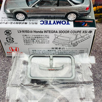 Tomytec Limited Vintage Neo 1/64 Honda Integra 3 Door Coupe XSi 1989 (Gray Metallic) LV-N193d