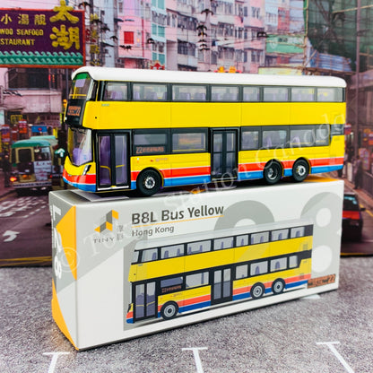 TINY 微影 L28 B8L Bus Yellow (Kai Tak Cruise Terminal 22 啟德郵輪碼頭) ATC64905