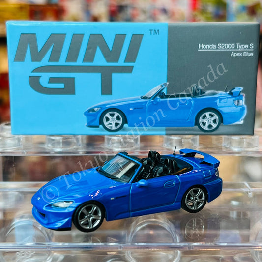 MINI GT 1/64 Honda S2000 (AP2) Type S Apex Blue RHD MGT00376-R