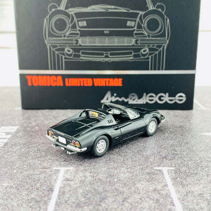 Tomytec Tomica Limited Vintage Neo 1/64 Ferrari Dino 246 GTS (BLACK)