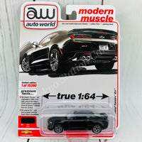 AUTO WORLD 1/64 2019 Chevy Camaro ZL1 Black 849398049303