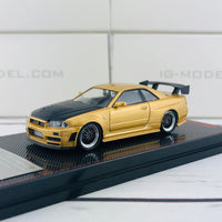 Ignition Model 1/64 Nismo R34 GTR Z-tune Gold 1875