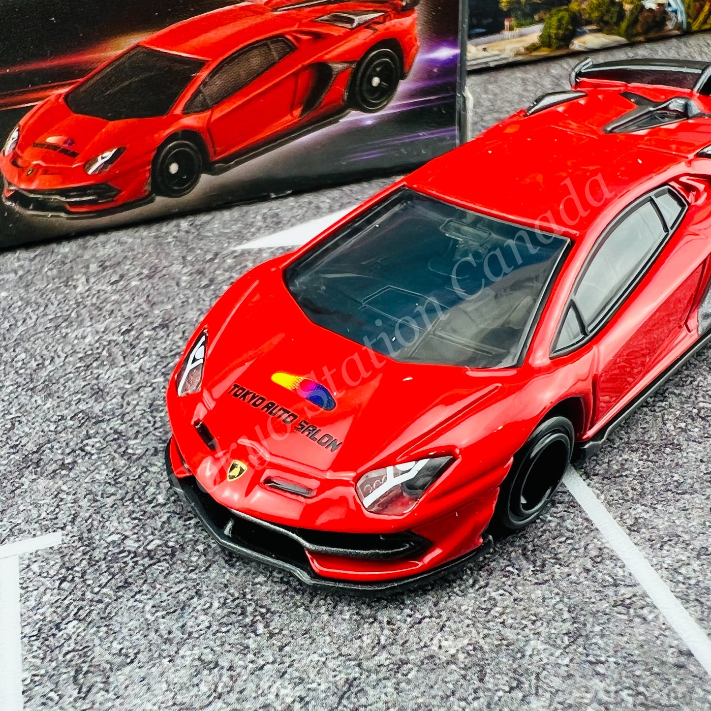 TOMICA TOKYO AUTO SALON Lamborghini Aventador SVJ 4904810174189