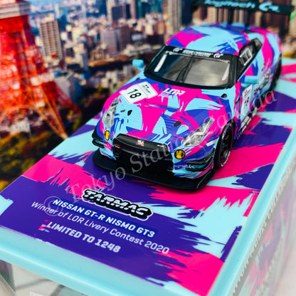 Tarmac Works 1/64 COLLAB64 Nissan GTR Nismo GT3 Winner of Legion of Racers X Tarmac Works Livery Contest 2020 T64-005-LOR