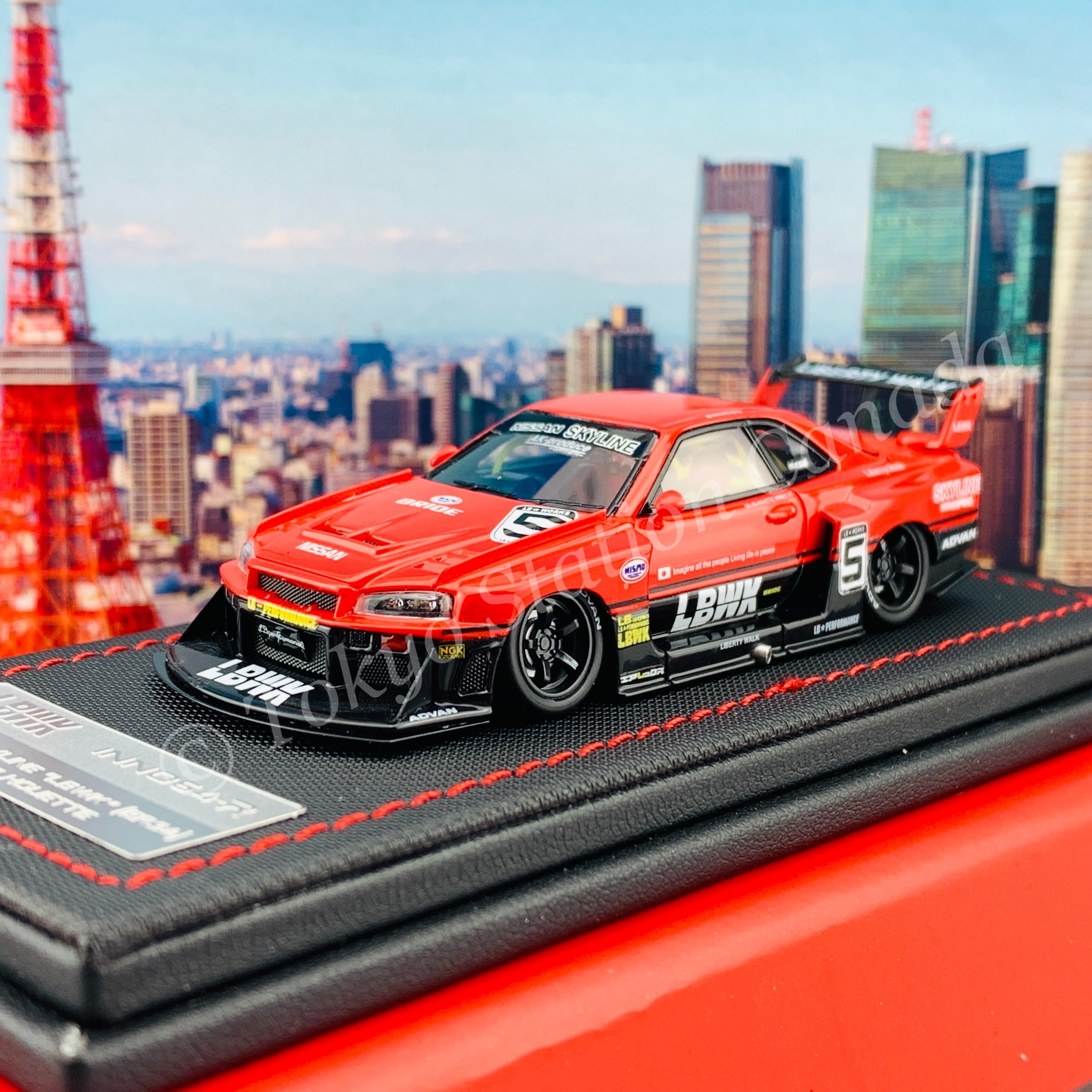 INNO64-R RESIN 1/64 NISSAN SKYLINE 