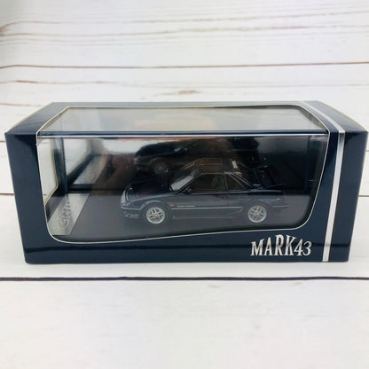 Mark43 1/43 Toyota MR 2 G-Limited Super Charger T Bar Roof (AW11) TOM'S NEW SPORT Blue Mica PM4377SBL