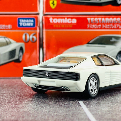 TOMICA PREMIUM 06 TESTAROSSA Limited Edition トミカプレミアム発売記念仕様 (WHITE)