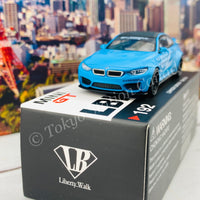 MINI GT 1/64 LB★WORKS BMW M4  Baby Blue LHD MGT00192-L