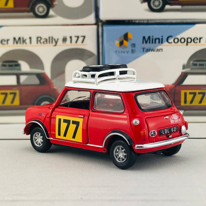 Tiny 20 Mini Cooper Mk1 Rally #177 Taiwan ATC64567