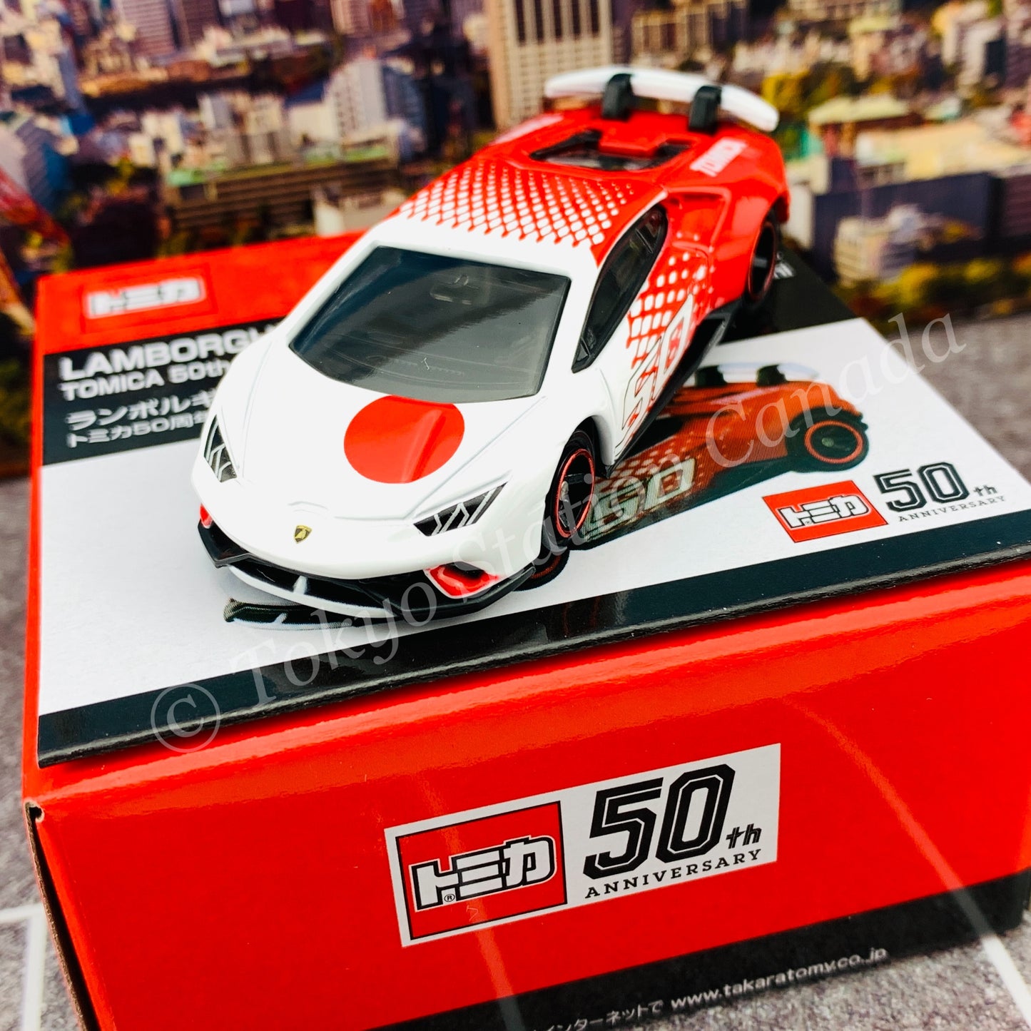 TOMICA Lamborghini Huracan Performante Tomica 50th Anniversary Designed by Automobili Lamborghini