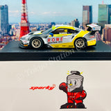 Sparky 1/64 PORSCHE 911 GT3 R NO.98 ROWE RACING 3RD FIA GT WORLD CUP MACAU 2019 EARL BAMBER Y167