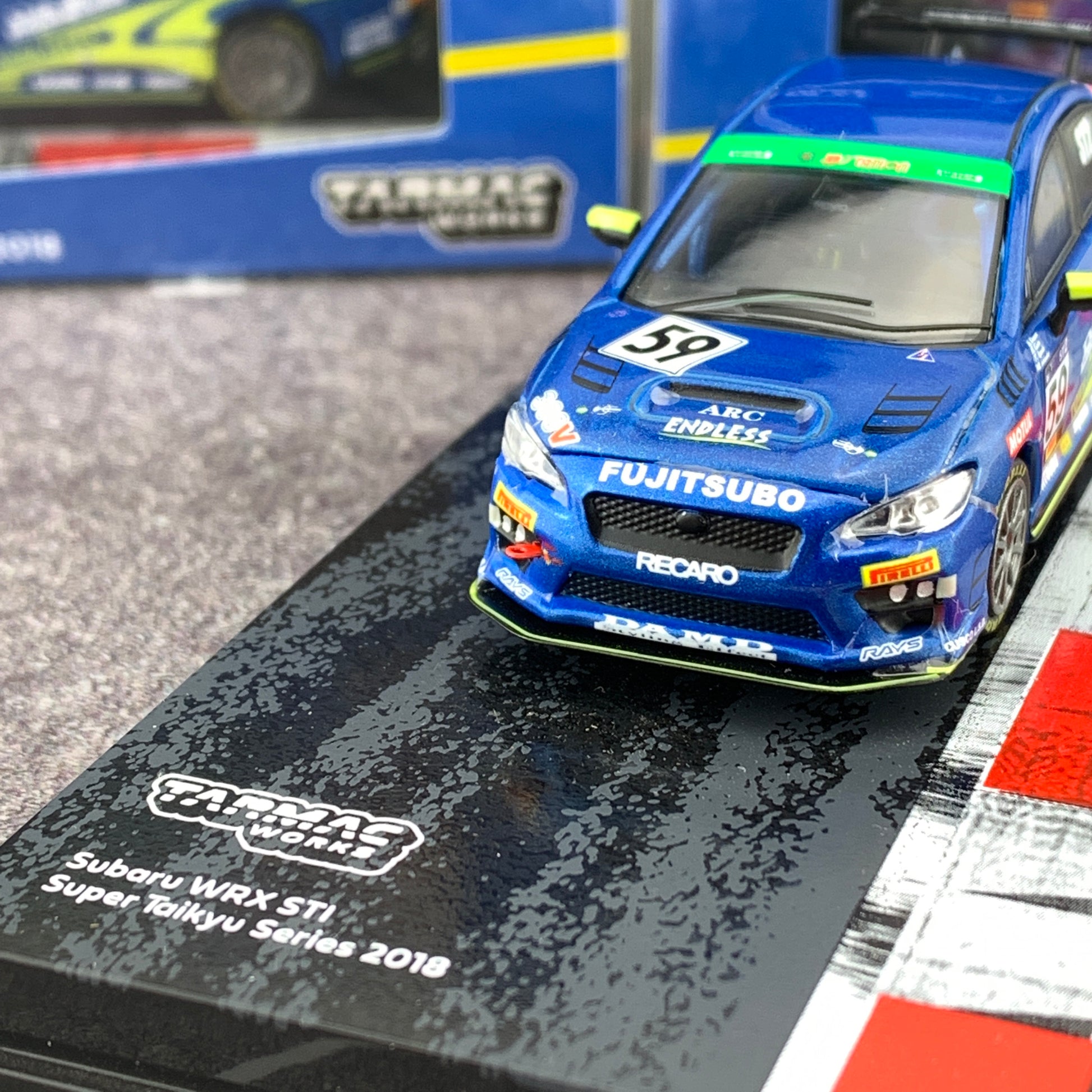 Tarmac Works 1/64 Subaru WRX STi Super Taikyu Series 2018 T64-016-18ST59