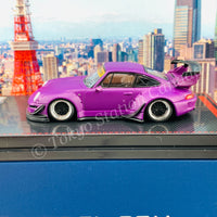 Ignition Model 1/64 RWB 993 Matte Purple With Mr. Nakai metal figurine IG2151