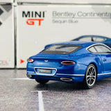 MINI GT 1/64 Bentley Continental GT Sequin Blue MGT00094-R