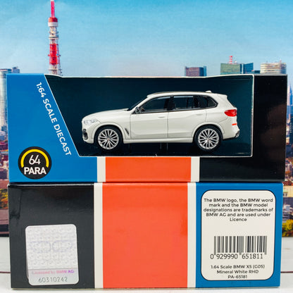 PARA64 1/64 BMW X5 (G05) Mineral White RHD PA-65181