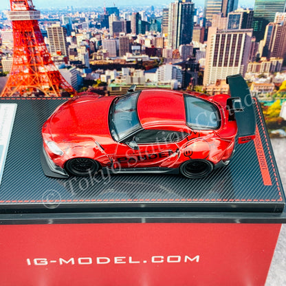 Ignition Model 1/64 PANDEM Supra (A90) Red Metallic IG2332