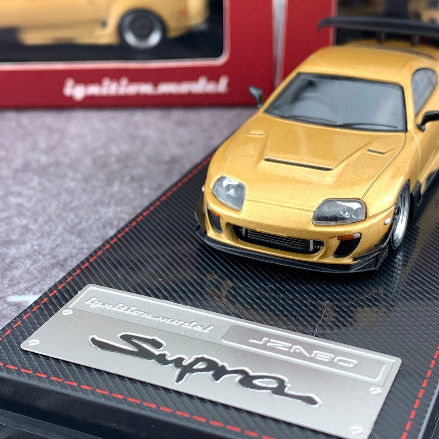 Ignition Model 1/64 Toyota Supra (JZA80) RZ Gold IG1866